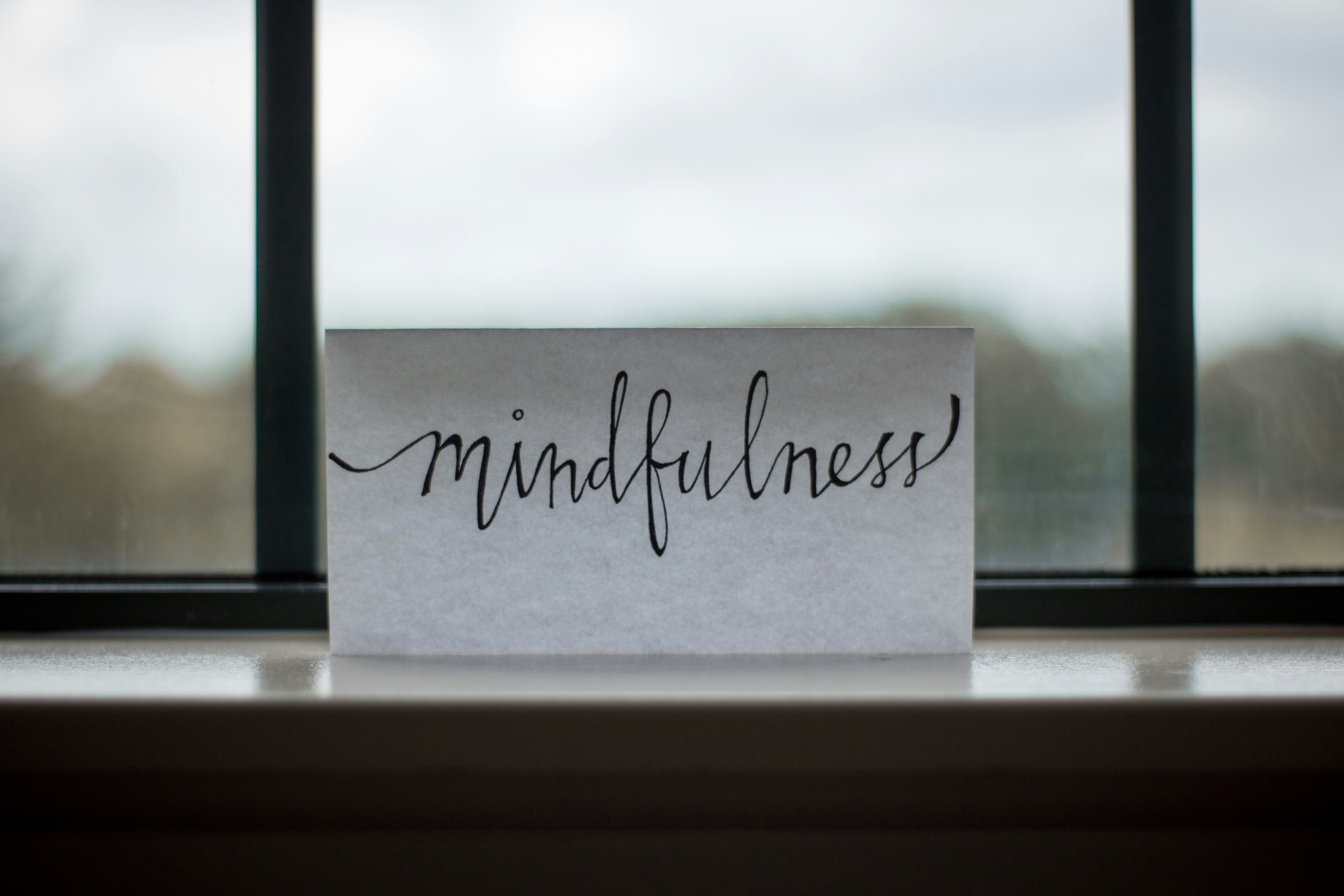 Mindfulness for good mental health